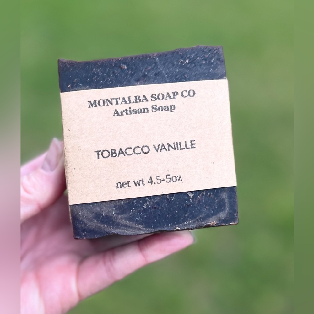 Handcrafted Soap - Artisan TOBACCO VANILLE
